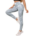 Calça Feminina Skinny Tie-Dye com Cintura Alta e Estilo Casual