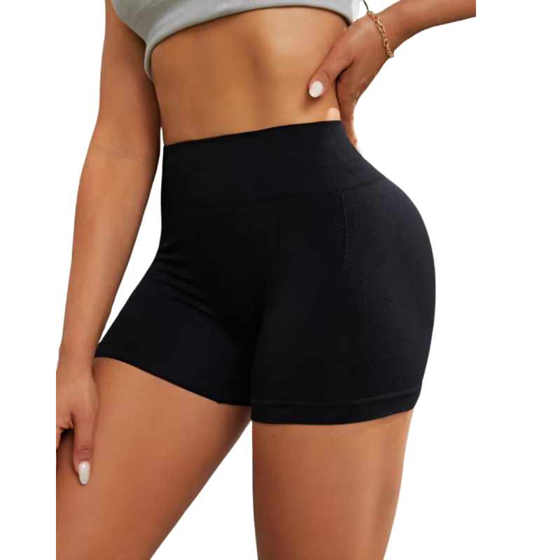 Shorts Feminino Cintura Alta Slim Fit - Casual e Confortável