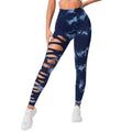 Calça Feminina Skinny Tie-Dye com Cintura Alta e Estilo Casual