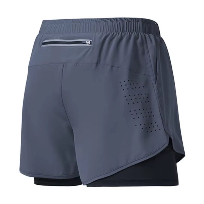 Shorts Masculino para Corrida em Poliéster - Leve e Confortável