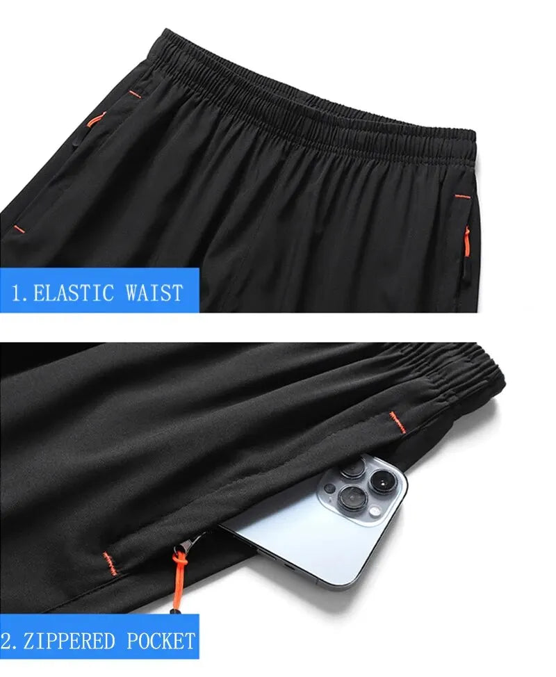 Shorts Masculino Casual com Cintura Elástica