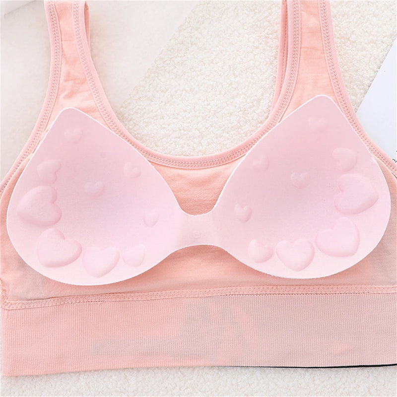 Top Esportivo Feminino Push-Up com Alças e Suporte