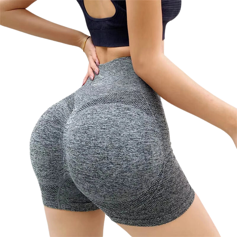 Shorts Feminino Seamless para Yoga e Treinos